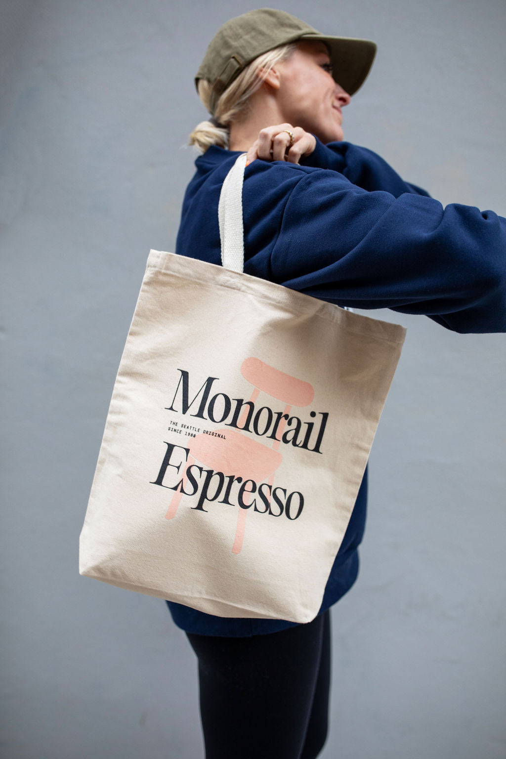 Monorail Espresso Chair Tote