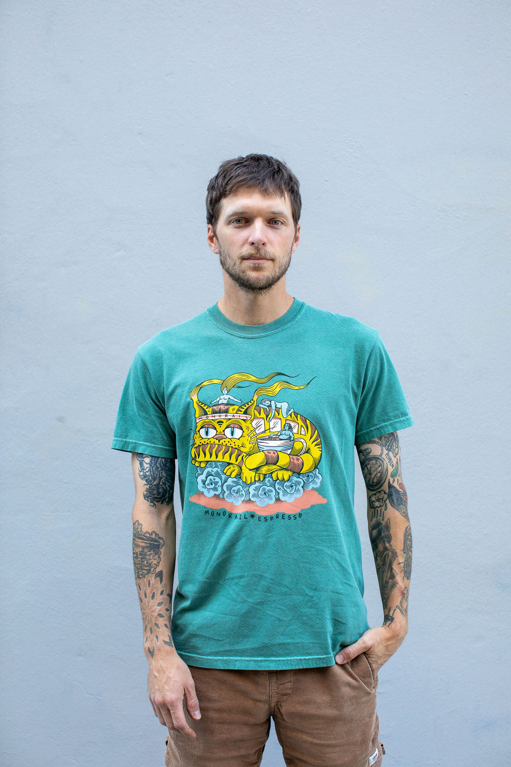 Monorail X Connor McPherson Cat Bus T-Shirt