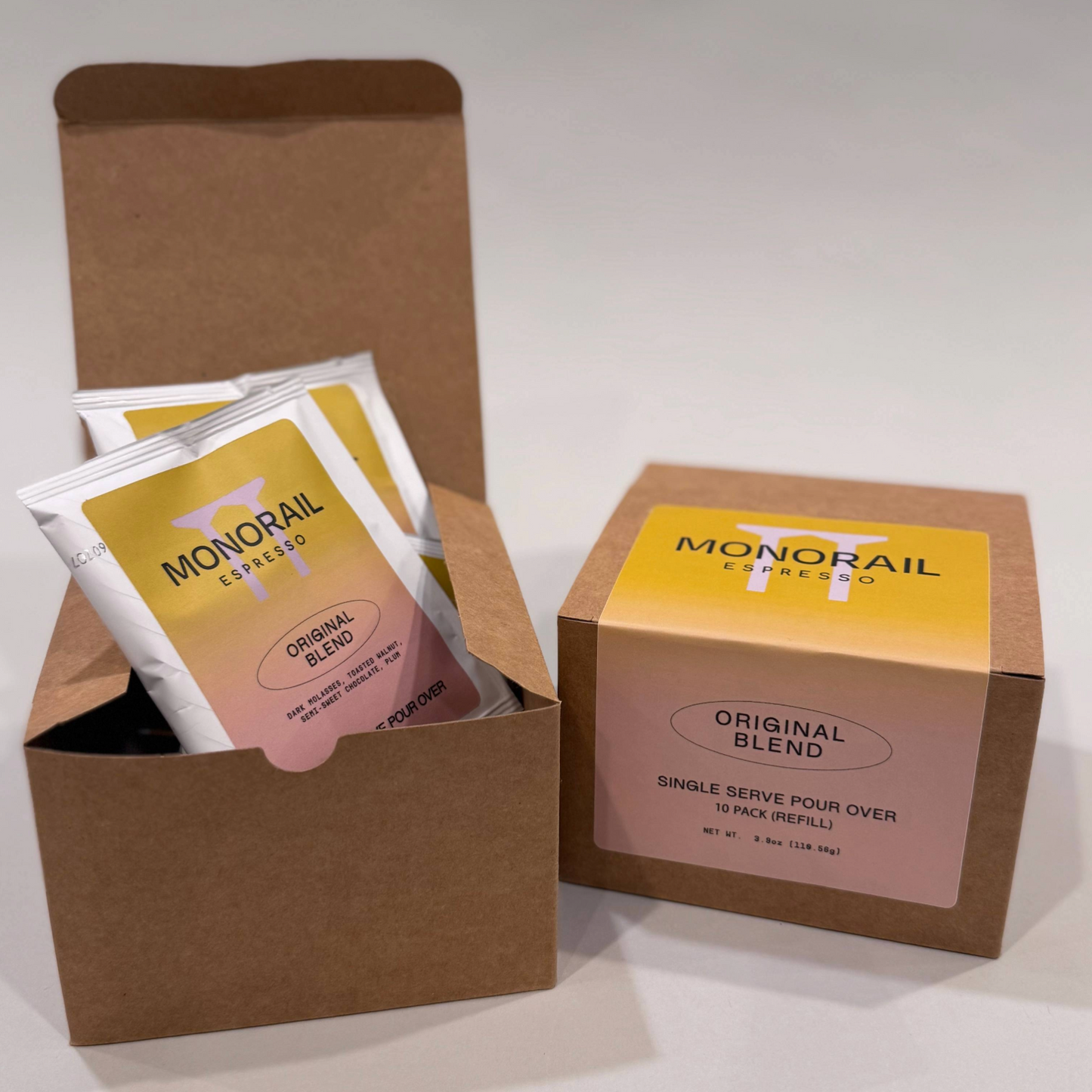 Monorail Espresso Single Serve Coffee 10 pack refills